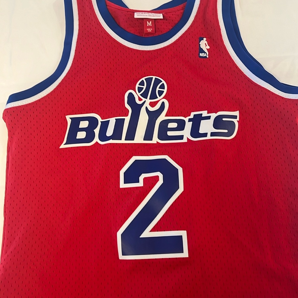 Mitchell & Ness WSH Bullets Chris Webber Jersey